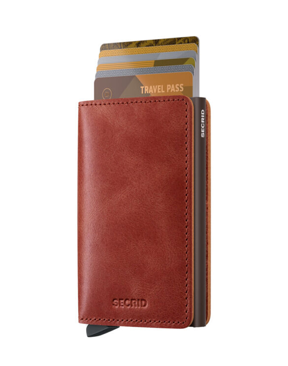 Secrid Aksessuaarid Rahakotid ja kaarditaskud Slimwallets SV-Orange Slimwallet Vintage Orange Rahakott