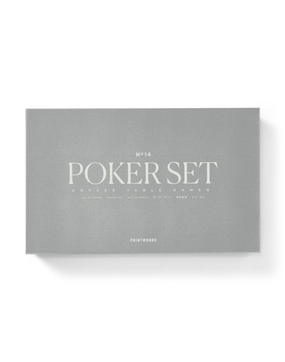 Printworks HomeBoard Games Classic-Poker Set PW00668