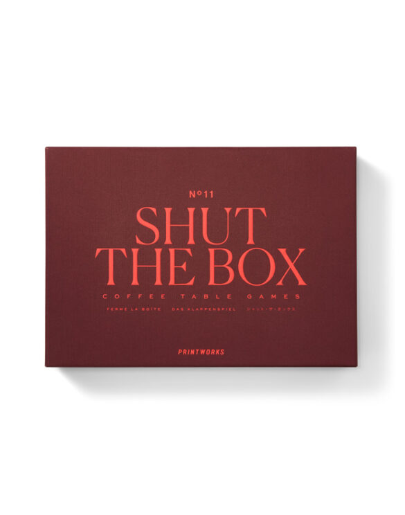 Printworks HomeBoard Games Classic-Shut the Box PW00670