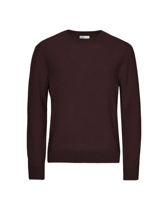 Colorful Standard Men Sweaters & hoodies Merino Wool Crew Oxblood Red CS5083-Oxblood Red