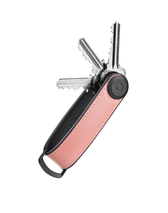 Orbitkey Võtmehoidjad Hybrid Leather Pastel Pink Võtmehoidja KHL3-PPK-111