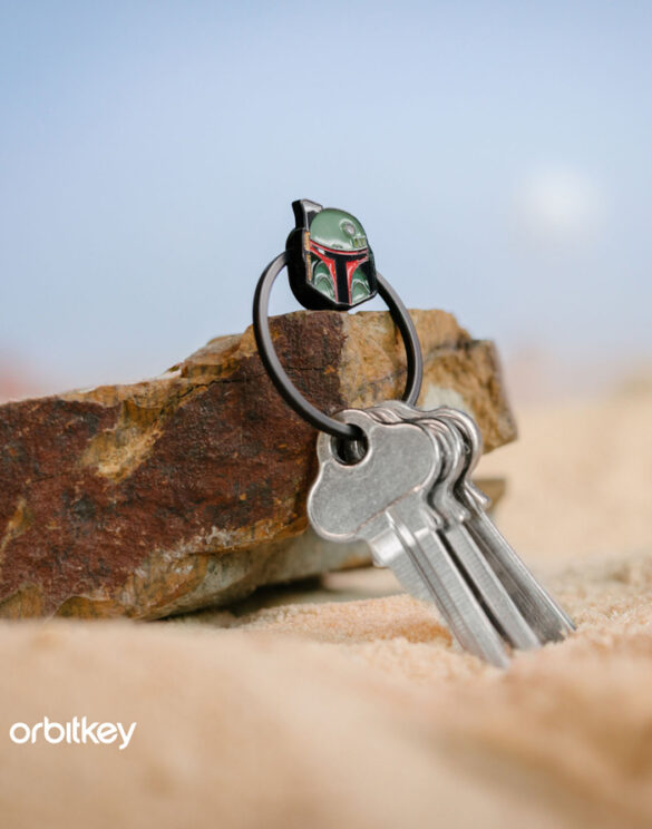 Orbitkey Keychains Star Wars Quick Release Ring v2 Boba Fett PRN2-BBF-505