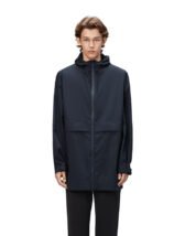 Rains 12430-47 Navy Suva Hardshell Long Jacket Navy Jakk Mehed Naised Ülerõivad  Kevad-sügis joped