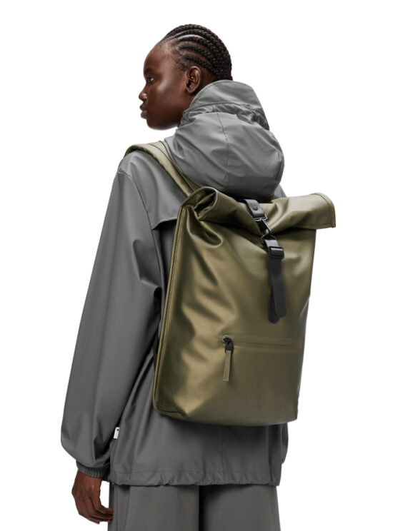 Rains 13320-105 Revel Rolltop Rucksack Revel   Bags