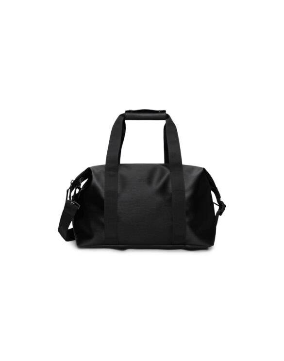 Rains 14220-84 Black Grain Hilo Weekend Bag Small Black Grain   Bags