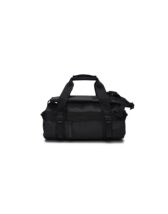 Rains 14800-01 Black Texel Duffel Bag Mini Black   Bags