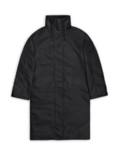 Rains 17190-01 Black Vision Longer Jacket Black Men Women  Outerwear Outerwear Rain jackets Rain jackets