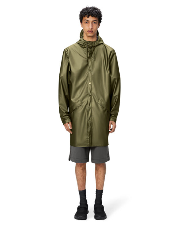 Rains 12020-105 Revel Long Jacket Revel Vihmajakk Mehed Naised Ülerõivad  Vihmajakid