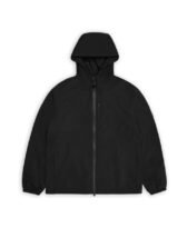 Rains 12410-01 Black Suva Hardshell Jacket Black Men Women  Outerwear Outerwear Spring and autumn jackets Spring and autumn jackets