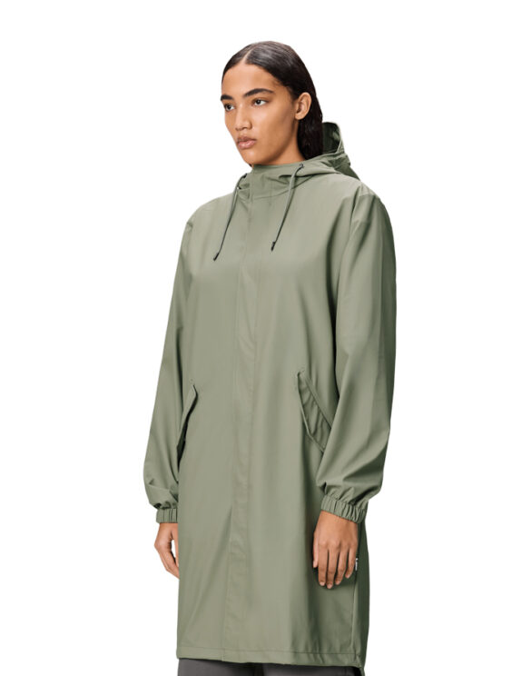 Rains 18140-108 Drift Fishtail Parka Drift Vihmamantel Mehed Naised Ülerõivad  Vihmajakid