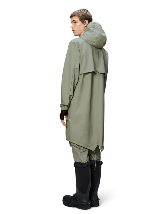 Rains 18140-108 Drift Fishtail Parka Drift Men Women  Outerwear Outerwear Rain jackets Rain jackets