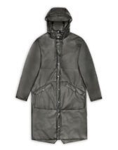 Rains 18360-106 Mist Longer Jacket Mist Men Women  Outerwear Outerwear Rain jackets Rain jackets