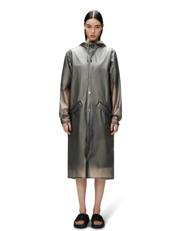 Rains 18360-106 Mist Longer Jacket Mist Vihmajope Mehed Naised Ülerõivad  Vihmajakid