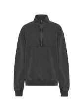 Colorful Standard Men Sweaters & hoodies Organic Quarter Zip Faded Black CS1014-Faded Black