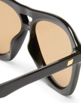 Le Specs LSP2552211 Drizzle Black Päikeseprillid Aksessuaarid Prillid Päikeseprillid