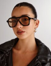 Le Specs LSP2552211 Drizzle Black Päikeseprillid Aksessuaarid Prillid Päikeseprillid