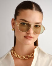 Le Specs LSU2552154 Abracadabra Bright Gold Moss Sunglasses Accessories Glasses Sunglasses