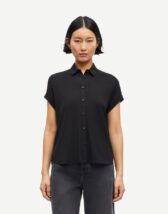 Samsøe Samsøe Women Blouses and tops Majan Ss Shirt Black F19123672-Black