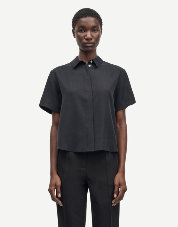 Mina Ss Shirt Black