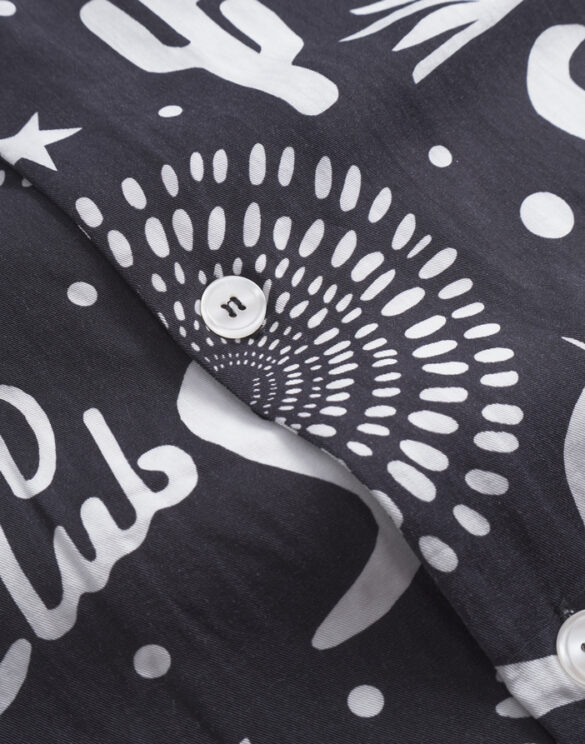 Nikben Men Shirts Del Mar Shirt Black 6604-Black