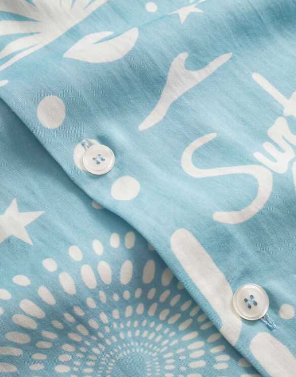 Nikben 6604-Blue } Del Mar Shirt Blue Men Shirts