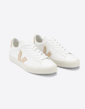 Veja Footwear Campo Leather White Almond Sneakers