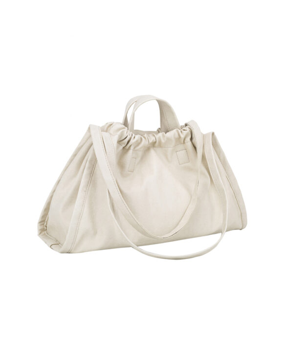 Hvisk Accessories Bags Shoulder bags Sage Medium Soft Structure White Sand 2502-028-010000