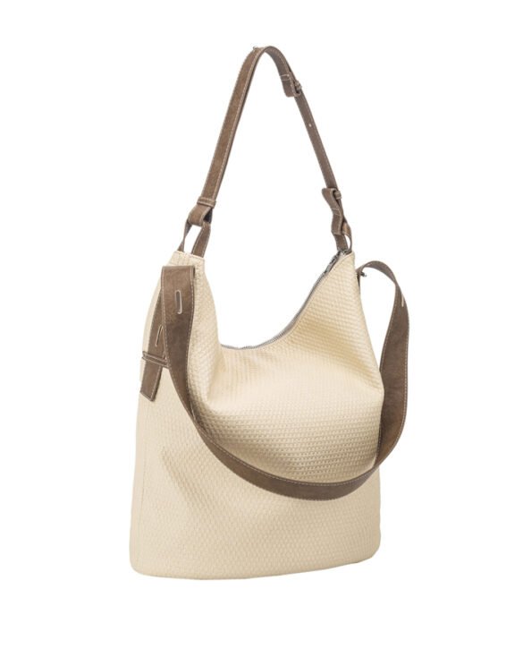 Hvisk Accessories Bags Shoulder bags Emmett Raffia Structure Raffia Sand 2502-093-011900