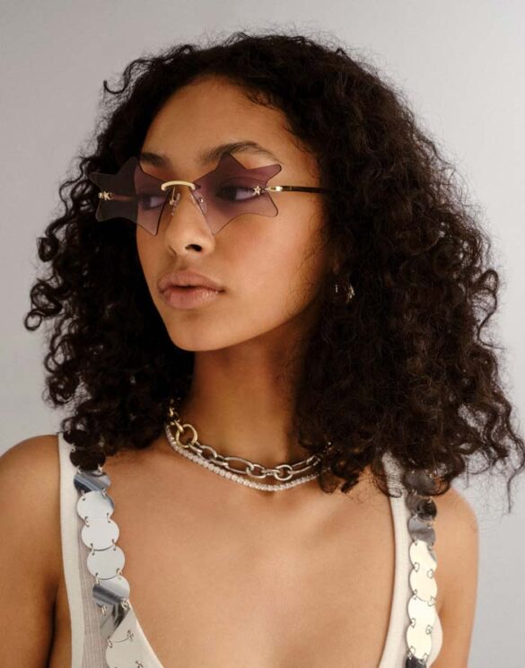 Le Specs Aksessuaarid Prillid Twinkle Gold Päikeseprillid LSP2552103