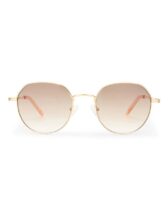 Le Specs LSP2552130 Odyssey Bright Gold Päikeseprillid Aksessuaarid Prillid Päikeseprillid