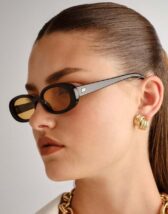 Le Specs LSP2552181 Outta Love Black Mustard Sunglasses Accessories Glasses Sunglasses