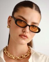 Le Specs LSP2552181 Outta Love Black Mustard Sunglasses Accessories Glasses Sunglasses