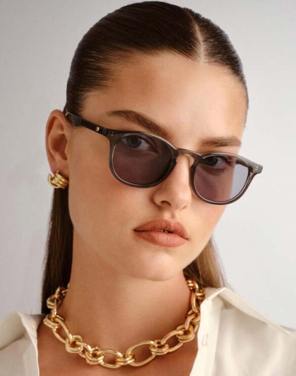 Le Specs LSP2552206 Club Royale Pewter Päikeseprillid Aksessuaarid Prillid Päikeseprillid