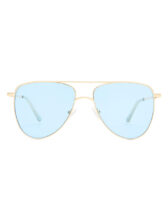 Le Specs Accessories Sunglasses The Duke Gold Sunglasses LSP2552226