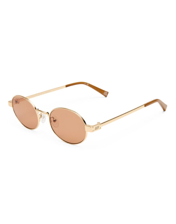 Le Specs Accessories Sunglasses Poseidon Deux Gold Chocolate Sunglasses LSP2552287
