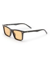 Le Specs LSU2529754 Broski Black Amber Sunglasses Accessories Glasses Sunglasses