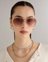 Le Specs LSU2552156 Abracadabra Bright Gold Sunglasses Accessories Glasses Sunglasses