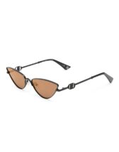 Le Specs LSU2552158 The Soiree Satin Black Päikeseprillid Aksessuaarid Prillid Päikeseprillid