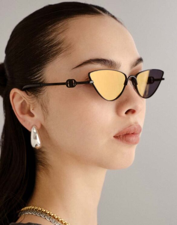 Le Specs LSU2552158 The Soiree Satin Black Sunglasses Accessories Glasses Sunglasses