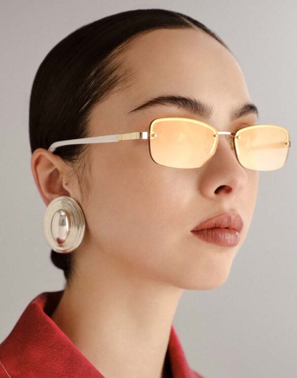 Le Specs LSU2552164 Enigmatic Gold Ivory Sunglasses Accessories Glasses Sunglasses