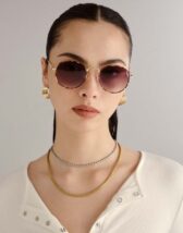 Le Specs LSU2552166 Lost Legacy Gold Tort Päikeseprillid Aksessuaarid Prillid Päikeseprillid
