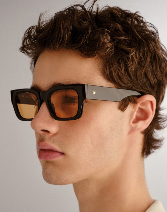 Le Specs LSU2552169 Shmood Black Amber Sunglasses Accessories Sunglasses