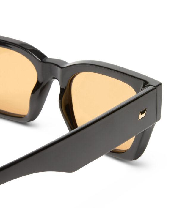 Le Specs LSU2552169 Shmood Black Amber Päikeseprillid Aksessuaarid Päikeseprillid