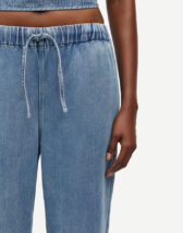 Samsøe Samsøe F25200077-Denim Blue } Sahoysa Trousers Denim Blue Women Pants