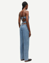 Samsøe Samsøe F25200077-Denim Blue Sahoysa Püksid Denim Blue Naised Püksid