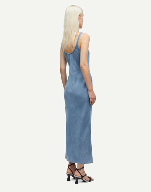 Samsøe Samsøe Naised Kleidid Sasunna Kleit Denim Blue F25200078-Denim Blue