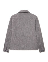 Les Deux Men Outerwear Marseille Twill Wool Jacket Salt Pepper 1000362-SALT PEPPER