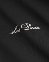 Les Deux Men Jackets Varsity Tech Jacket Black 1000386-BLACK