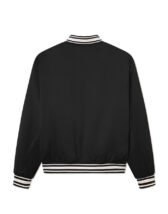 Les Deux Men Jackets Varsity Tech Jacket Black 1000386-BLACK