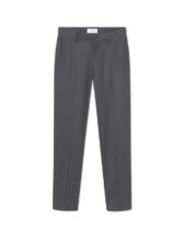 Les Deux 1000411-ASPHALT } Como Reg Wool Suit Pants Asphalt Men Pants